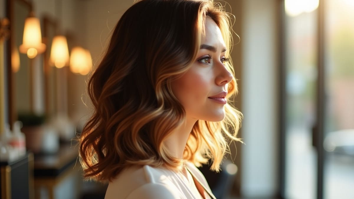 Cheveux mi-longs